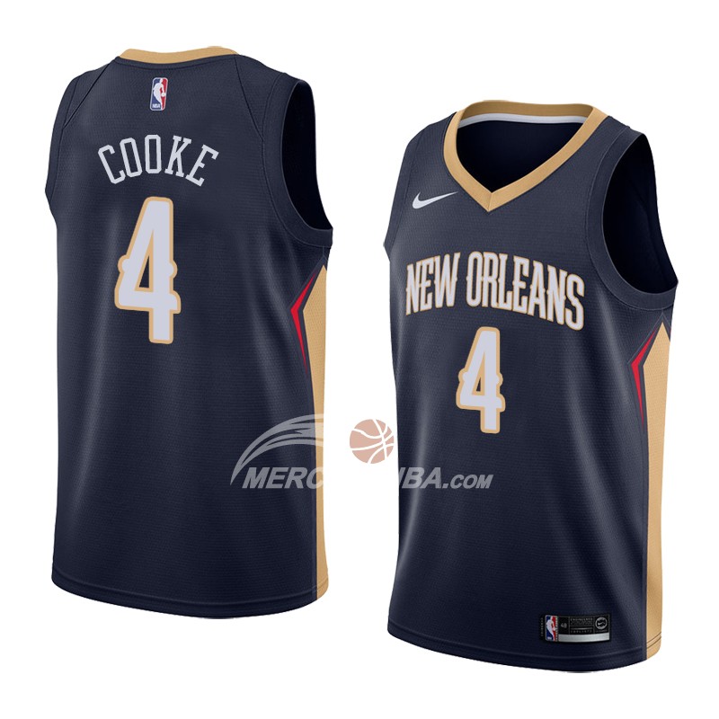 Maglia New Orleans Pelicans Charles Cooke Icon 2018 Blu